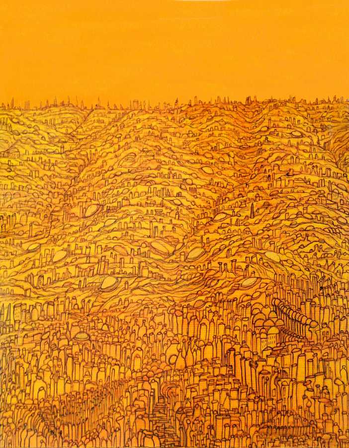 Negligence, 1999 — Oil on canvas by Izet Shabani