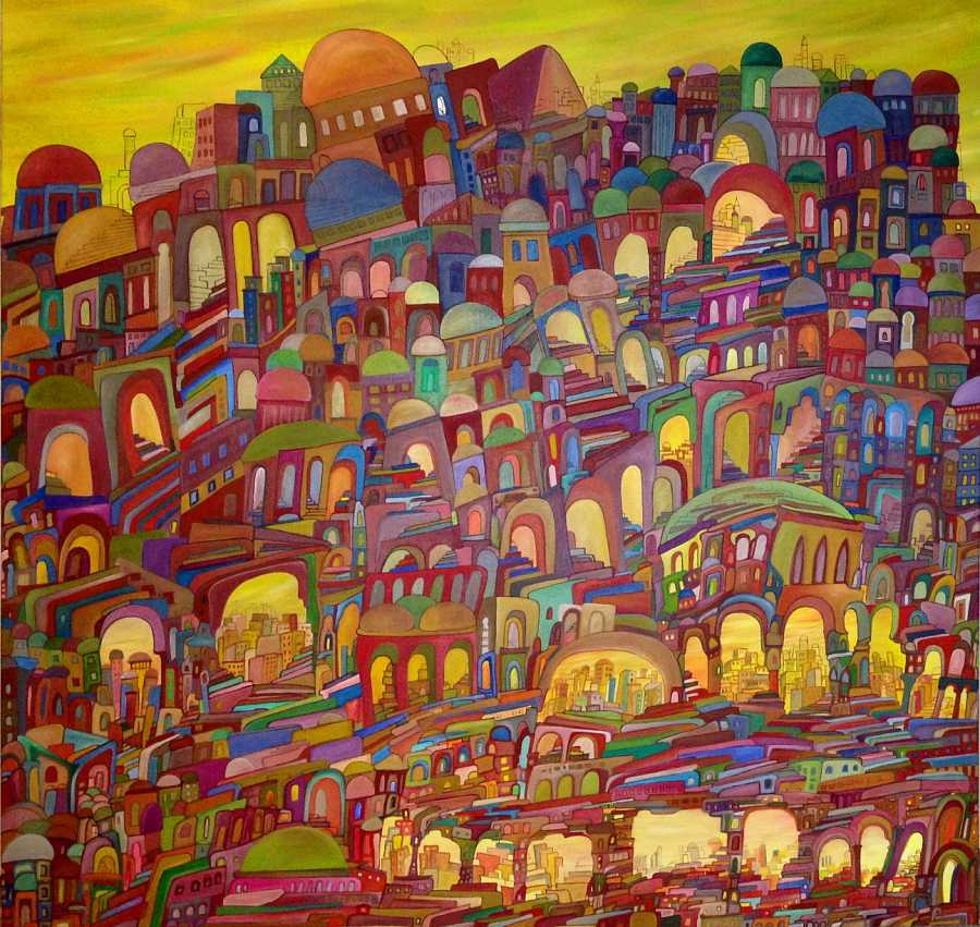 De triomf, 2013 — Oil on canvas by Izet Shabani